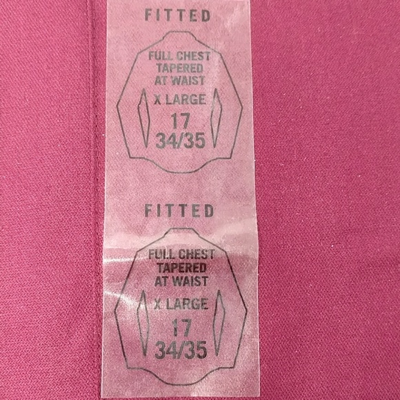 Van Heusen Men's Lux Sateen Fitted Dress Shirt - Picture 3 of 8